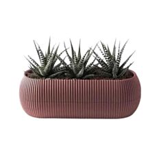 Горщик для квітів Elif Mergan Saksi balkon KRS-372 1,3 л пудра - фото