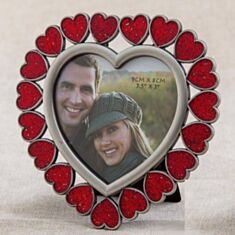 Фоторамка "Сердечки" 243N - фото