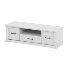 Тумба під телевізор Aqua Rodos Bianca BIATV-140 матова біла - фото