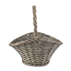 Корзина плетеная Юбка L Кактус 106460-3 40*33*20,5/40 см - фото