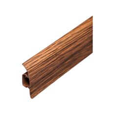 Плинтус ТИС ПЛГ-0027 с коэкструзией дуб премиум 56*18*2500 мм - фото