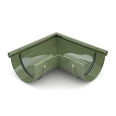 Кут ринви зовнішній Bryza 62-065 90° 125 мм зелений - фото