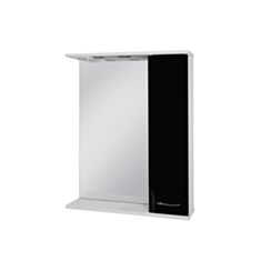 Зеркало Ювента Франческа ФШН 33-75 правое черное - фото