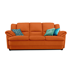 Диван Баварія розкладний помаранчевий - фото