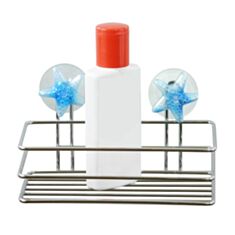 Полиця для ванни на присосках AWD Синя зірка 2080211 - фото