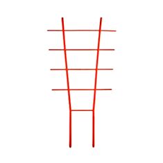 Лестница Алеана для цветов 127036 37 см терракот - фото