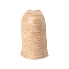 Кут зовнішній для плінтуса ТІС ПЛГНК-0015 з коекструзією ясен - фото