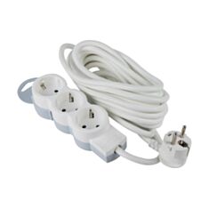 Подовжувач Legrand Standart 695003 3 гнізда 5 м з заземленням - фото