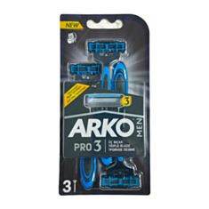 Станок для бритья Arko MEN Pro Т3 3 шт - фото