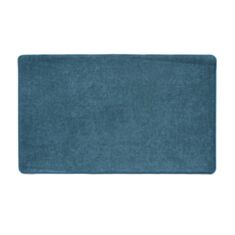 Килимок у ванну Dariana шерсть 45*75 синій - фото