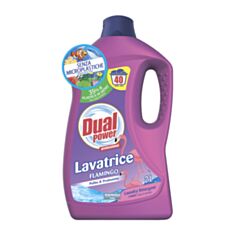 Засіб для прання рідкий концентрований Dual Power 2 л - фото