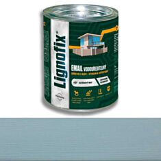 Емаль водорозчинна Lignofix Email сіра 2,5 л - фото