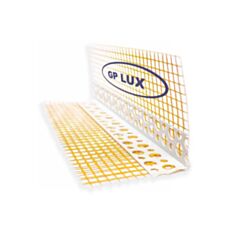 Кутник пластиковий перфорований Галич Профіль GP Lux з склосіткою 3 м помаранчевий - фото