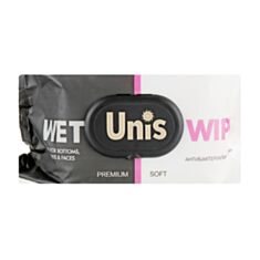 Вологі серветки Unis 1758 універсальні з клапаном 120 шт - фото