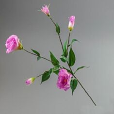 Штучна квітка Еустома 090F/pink 80 см - фото