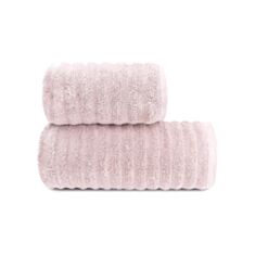 Рушник махровий Cestepe 70*140 см пудровий - фото