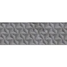 Плитка для стін Casa Ceramica Ateler cemanto Decor 2 25*75 см сіра - фото