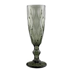 Келих для шампанського Versailles Кварц VS-C150QD 150 мл димчастий - фото