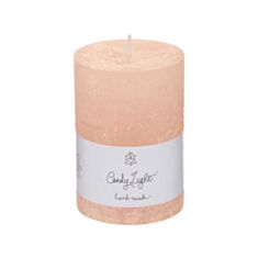 Свічка циліндр Candy Light С07*10/1-2.1 сомон - фото