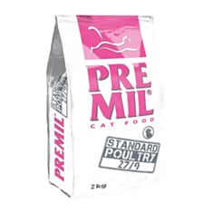 Корм для котів Premil Standard з м'ясом птиці 2 кг - фото