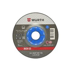 Круг зачисний по металу Wurth Red Line 0669260126 Blue 125*6*22,2 мм - фото