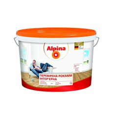 Інтер’єрна фарба акрилова Alpina Перевірена роками біла 7 кг - фото