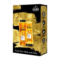 Набір Gliss Kur Care with Oil Nutritive - фото