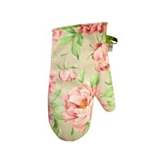 Рукавиця кухонна Прованс Півонії з акриловим покриттям - фото