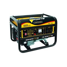 Электрогенератор бензиновый Forte FG3500 ECO 2,7 кВт - фото
