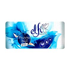 Папір туалетний Elfi Puszysta Biel 8 шт - фото