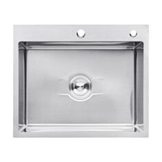 Кухонная мойка Kroner Derby KRP Brush-6050HM встроенная 60*50 см - фото