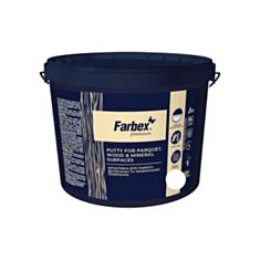 Шпаклівка Farbex для паркету дерев’яних та мінеральних поверхонь бiла 0,35 кг - фото