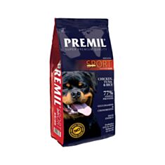 Корм для собак Premil Super Sport з куркою та тунцем 3 кг - фото