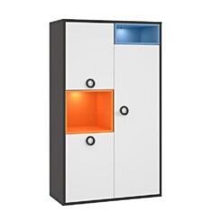 Шафа права Colors LORK521R сіра/біла - фото