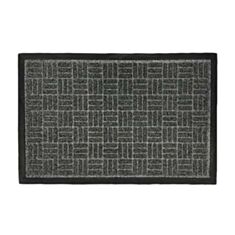 Ковер придверный DarianA Grass 40*60 см серый - фото