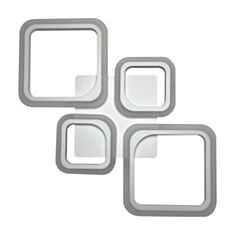 Люстра світлодіодна Luminaria Oval 239553 4S LED 80W біла - фото