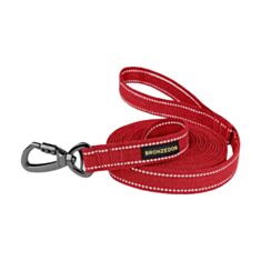 Брезентовий повідець для собак BronzeDog 60233Б/Т 200 см червоний - фото