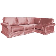 Диван кутовий Крісті рожевий - фото