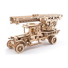 3D пазл Ugears Пожарная машина 70022 345*200*125 мм - фото