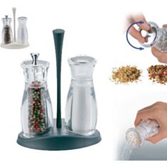 Млинок для перцю та сільничка на підставці Tescoma VIRGO 658132 - фото