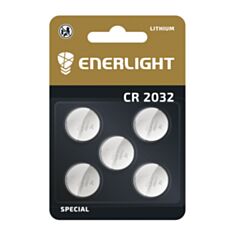 Батарейки Enerlight Lithium CR2032 Bli 5 шт - фото