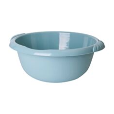 Таз Алеана Євро 121058 круглий 9 л сизий блакитний - фото