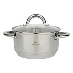 Каструля з кришкою Oscar Chef OSR-2000-22/n 22 см 4,6 л - фото