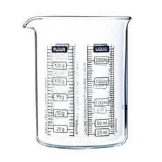 Мерная кружка стеклянная Pyrex Kitcken lab LABBK25 0,25 л - фото
