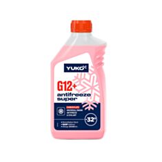 Антифриз Yuko Antifreeze -32 ºС Super G12+ червоний 1 л - фото
