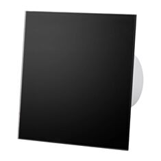 Лицевая панель вентилятора AirRoxy Black Mat Glass 01-174 - фото