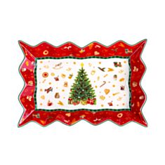 Блюдо Lefard Christmas delight 985-115 25 см - фото