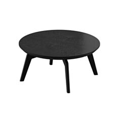 Столик журнальний Aqua Rodos Варта RAL9005 60*27,5 см чорний - фото