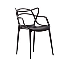 Стілець обідній пластмасовий AC-006 чорний - фото