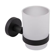 Стакан для зубных щеток Aqua Rodos Gloria Black 8121 - фото